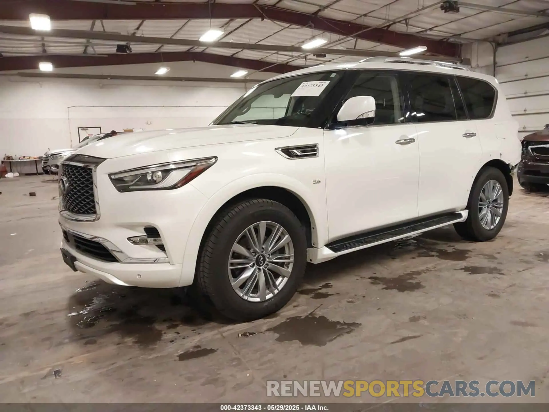 2 Photograph of a damaged car JN8AZ2NE4K9228032 INFINITI QX80 2019