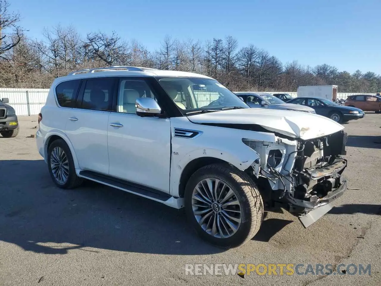 4 Photograph of a damaged car JN8AZ2NE4K9229861 INFINITI QX80 2019