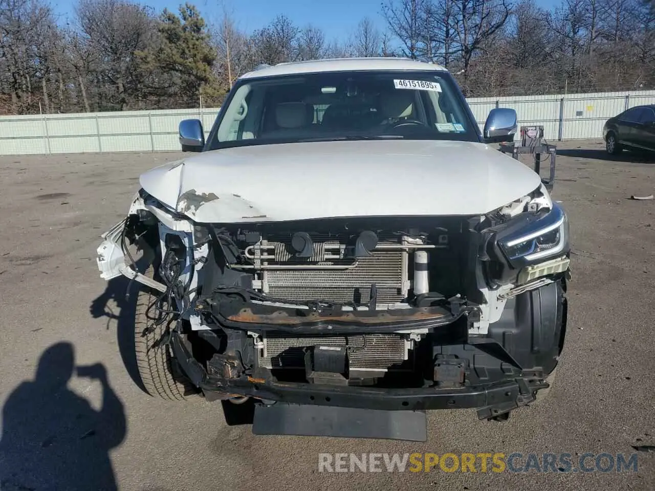 5 Photograph of a damaged car JN8AZ2NE4K9229861 INFINITI QX80 2019