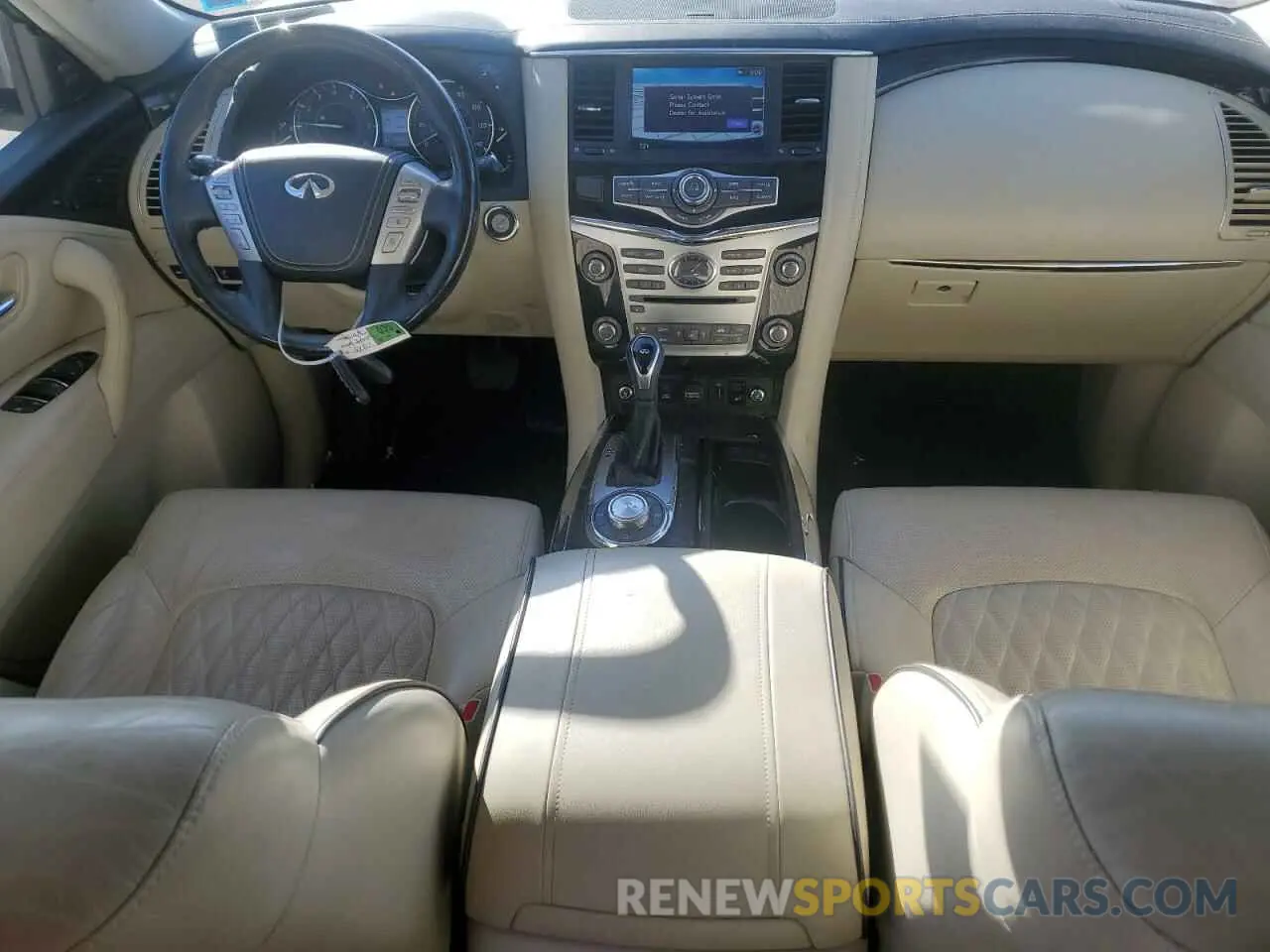 8 Photograph of a damaged car JN8AZ2NE4K9229861 INFINITI QX80 2019