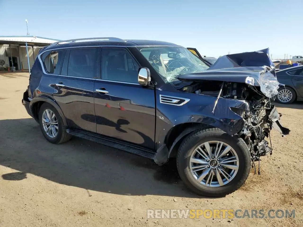 4 Photograph of a damaged car JN8AZ2NE5K9226631 INFINITI QX80 2019