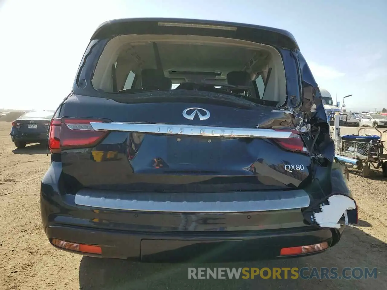 6 Photograph of a damaged car JN8AZ2NE5K9226631 INFINITI QX80 2019