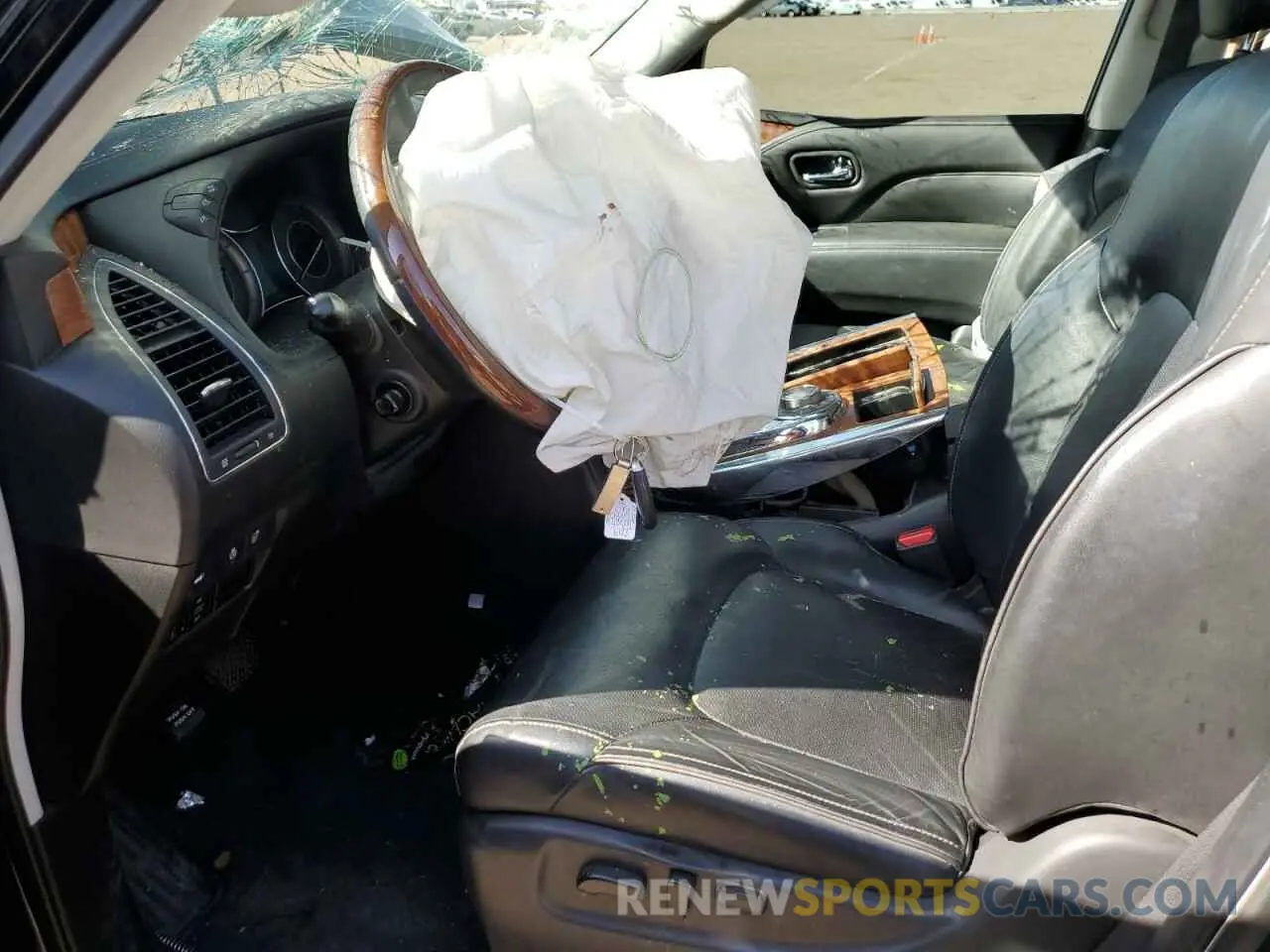 7 Photograph of a damaged car JN8AZ2NE5K9226631 INFINITI QX80 2019