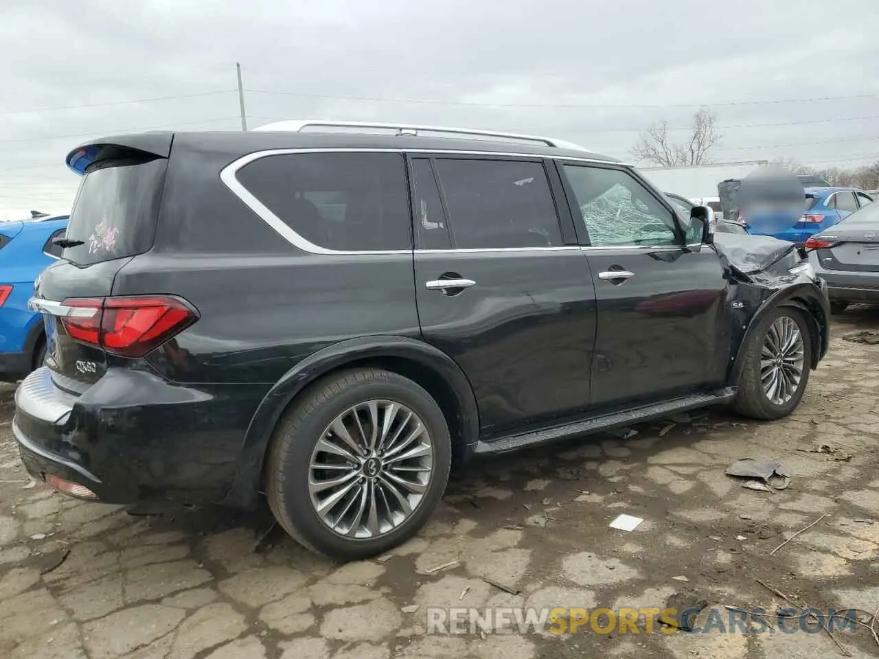 3 Photograph of a damaged car JN8AZ2NE5K9234907 INFINITI QX80 2019