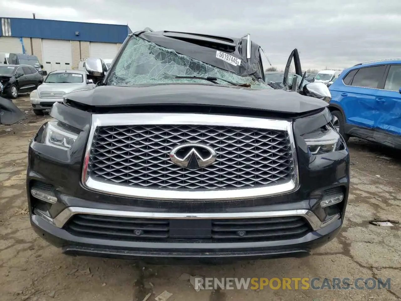 5 Photograph of a damaged car JN8AZ2NE5K9234907 INFINITI QX80 2019