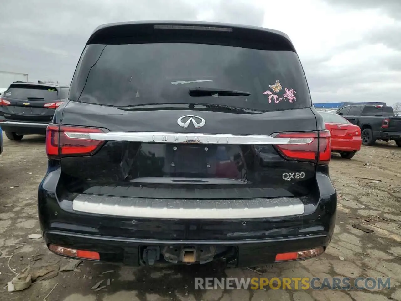 6 Photograph of a damaged car JN8AZ2NE5K9234907 INFINITI QX80 2019
