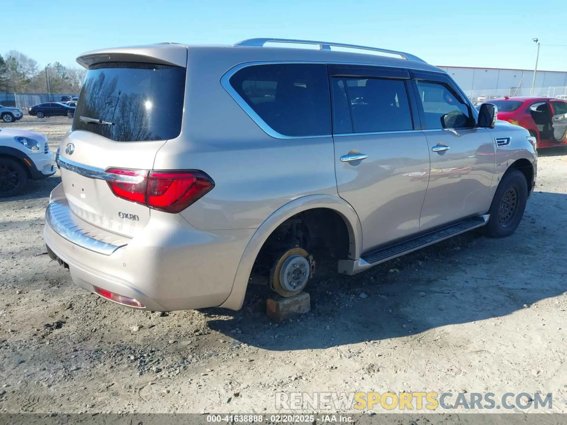 4 Photograph of a damaged car JN8AZ2NE6K9228369 INFINITI QX80 2019