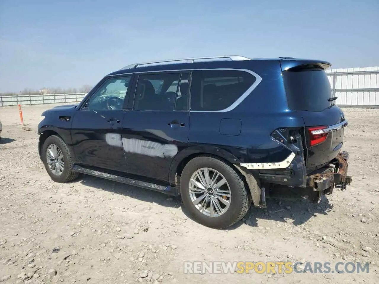 2 Photograph of a damaged car JN8AZ2NE6K9228436 INFINITI QX80 2019