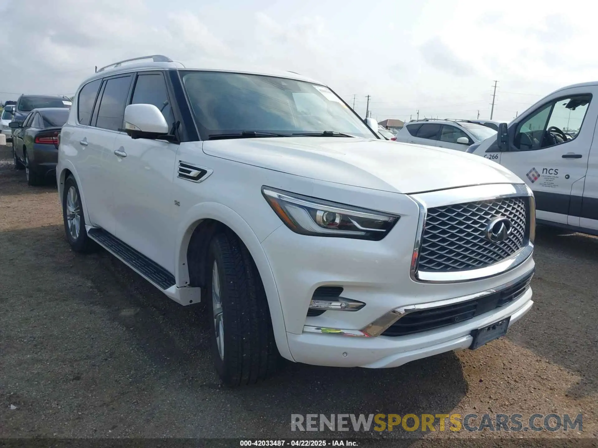6 Photograph of a damaged car JN8AZ2NE8K9229099 INFINITI QX80 2019