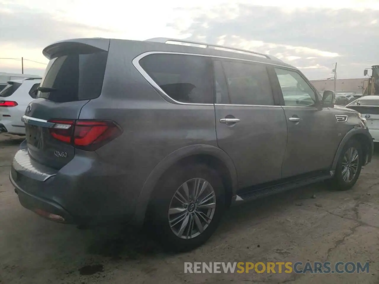 3 Photograph of a damaged car JN8AZ2NE8K9232200 INFINITI QX80 2019