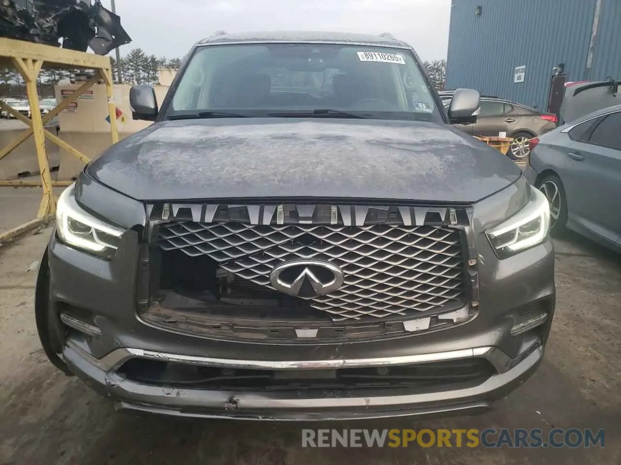 5 Photograph of a damaged car JN8AZ2NE8K9232200 INFINITI QX80 2019