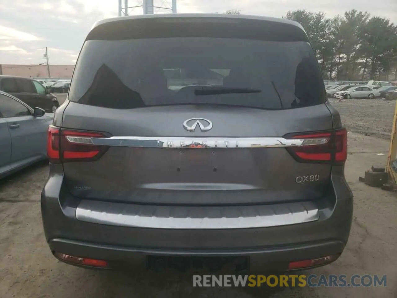 6 Photograph of a damaged car JN8AZ2NE8K9232200 INFINITI QX80 2019