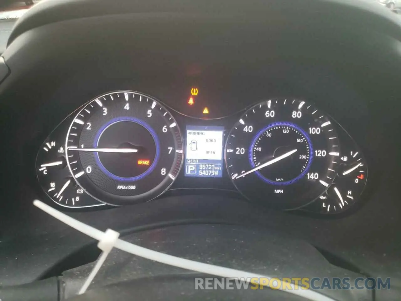 9 Photograph of a damaged car JN8AZ2NE8K9232200 INFINITI QX80 2019