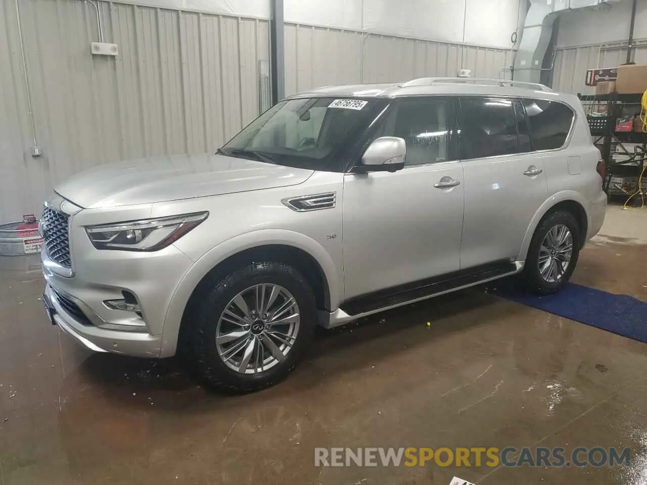 1 Photograph of a damaged car JN8AZ2NE8K9233721 INFINITI QX80 2019