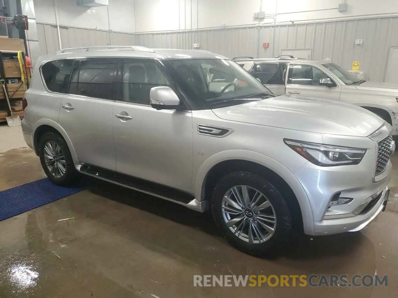 4 Photograph of a damaged car JN8AZ2NE8K9233721 INFINITI QX80 2019
