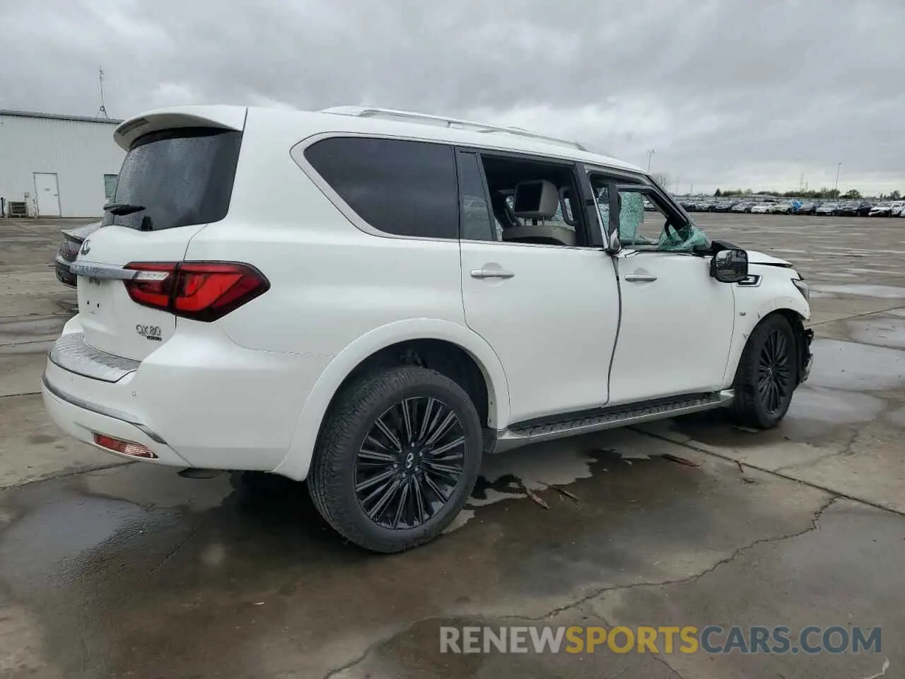 3 Photograph of a damaged car JN8AZ2NE8K9237302 INFINITI QX80 2019