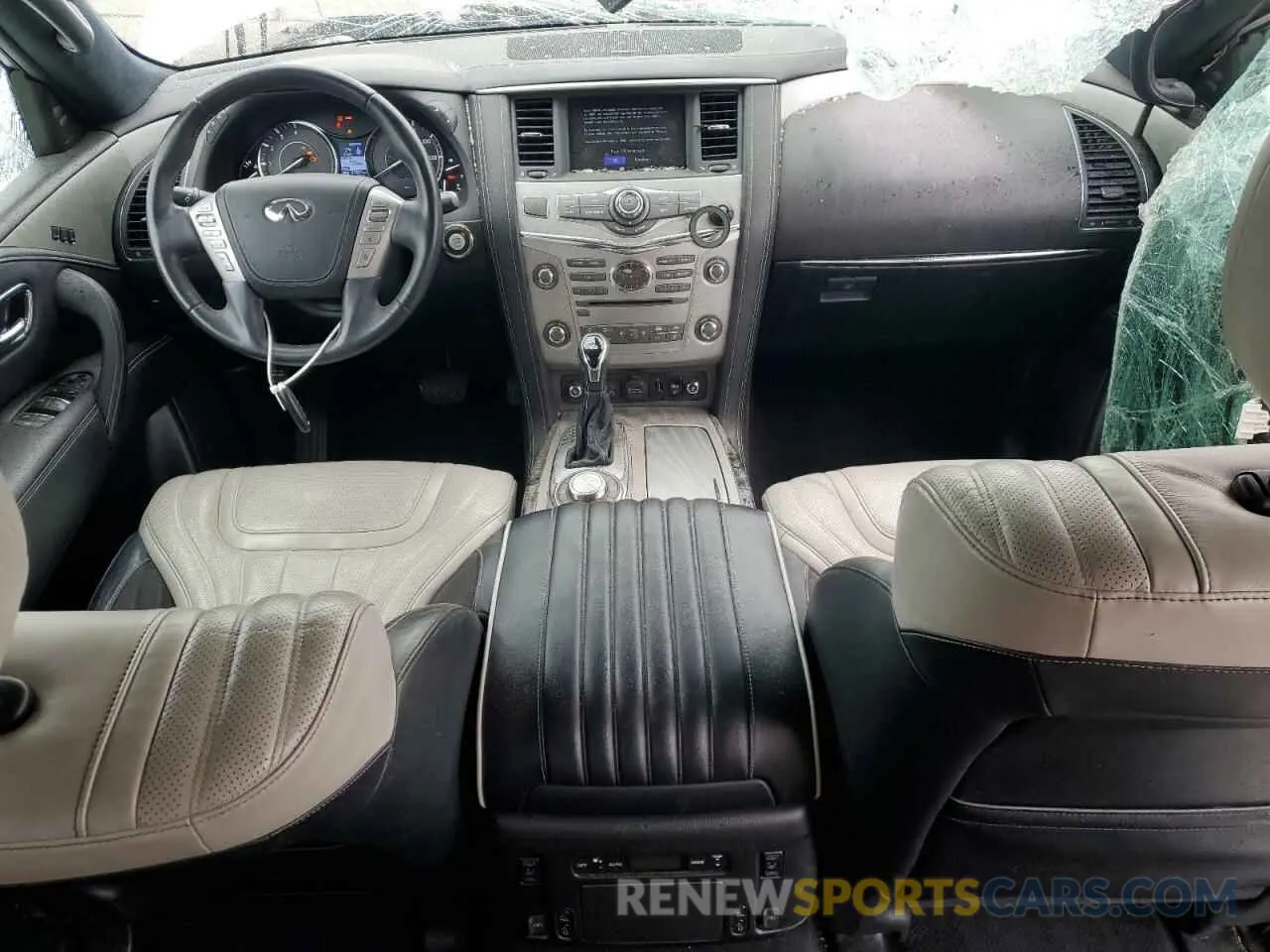 8 Photograph of a damaged car JN8AZ2NE8K9237302 INFINITI QX80 2019
