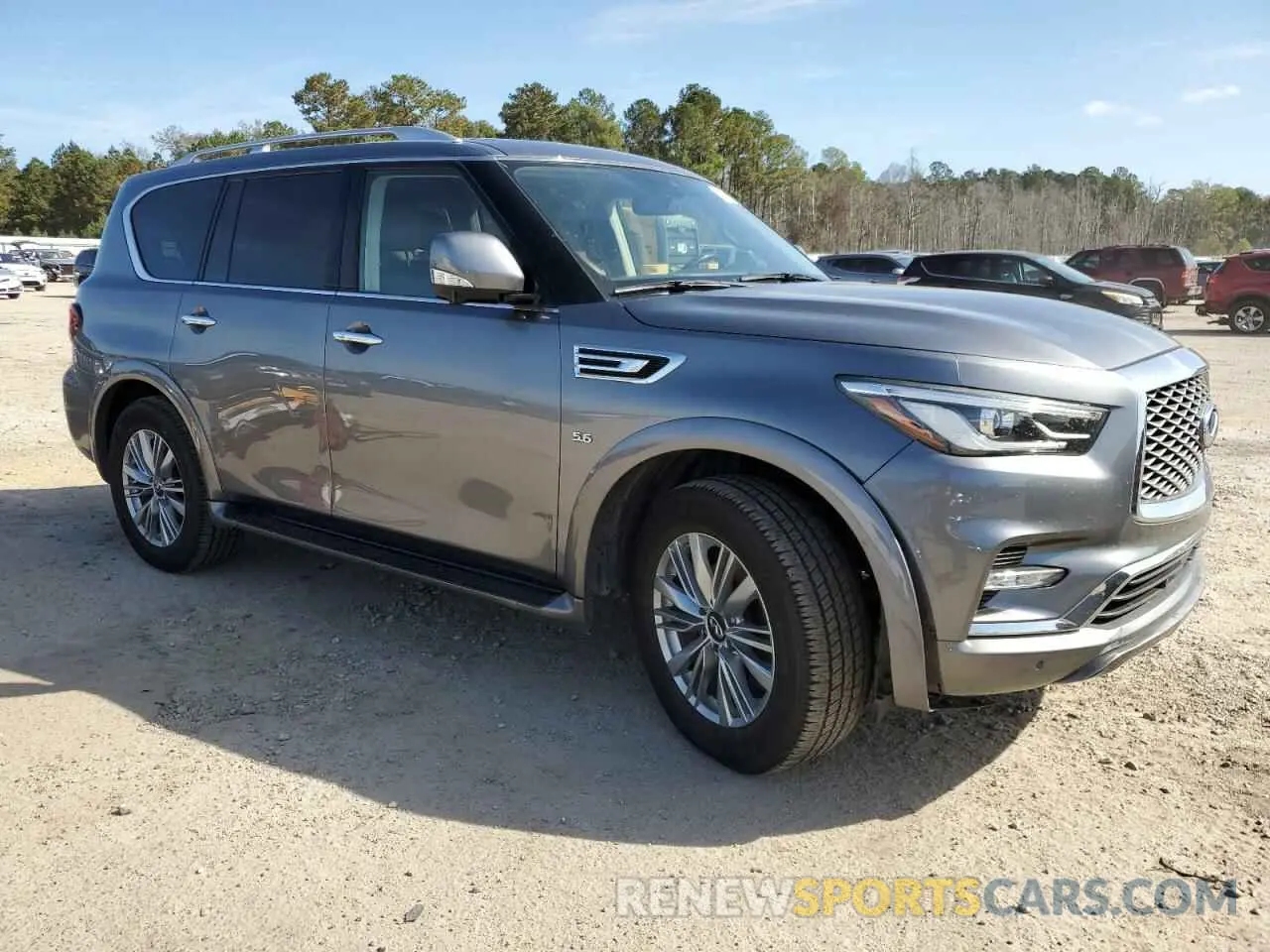 4 Photograph of a damaged car JN8AZ2NE9K9226003 INFINITI QX80 2019