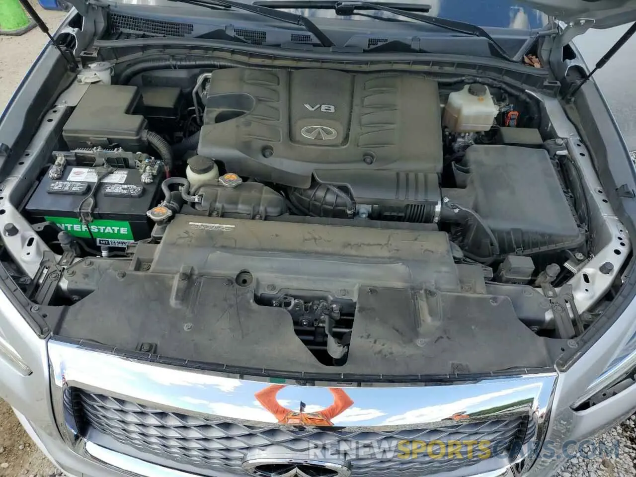 12 Photograph of a damaged car JN8AZ2NE9K9230200 INFINITI QX80 2019