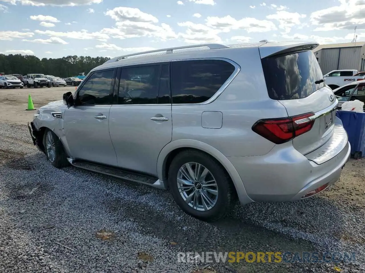 2 Photograph of a damaged car JN8AZ2NE9K9230200 INFINITI QX80 2019