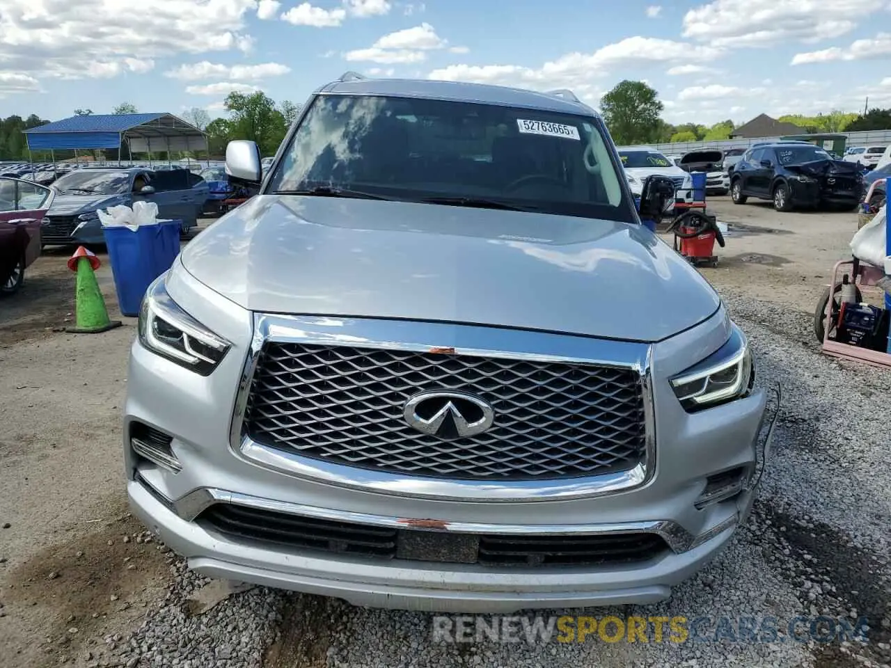 5 Photograph of a damaged car JN8AZ2NE9K9230200 INFINITI QX80 2019