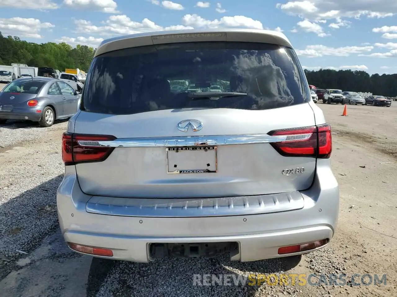 6 Photograph of a damaged car JN8AZ2NE9K9230200 INFINITI QX80 2019