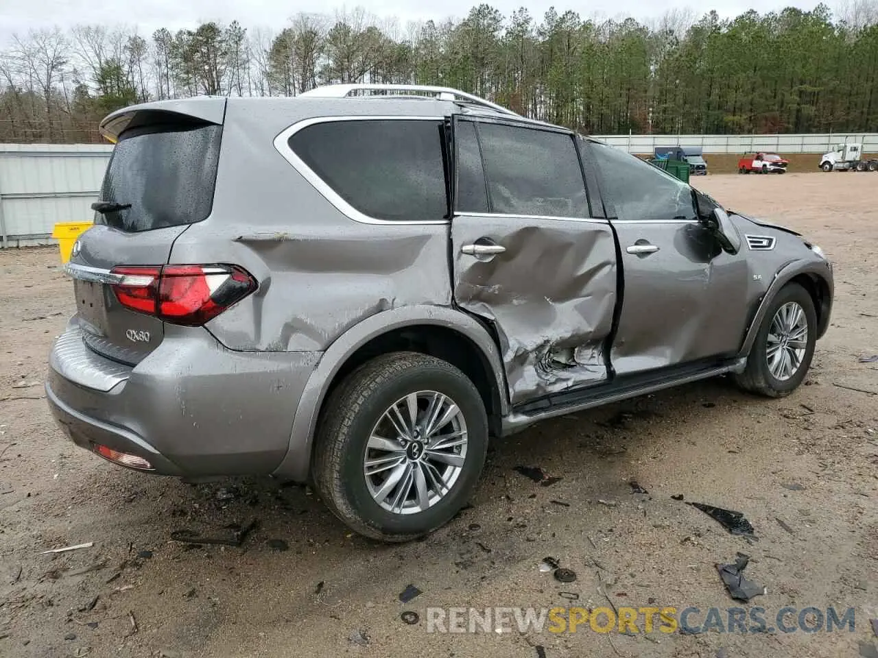 3 Photograph of a damaged car JN8AZ2NE9K9231878 INFINITI QX80 2019