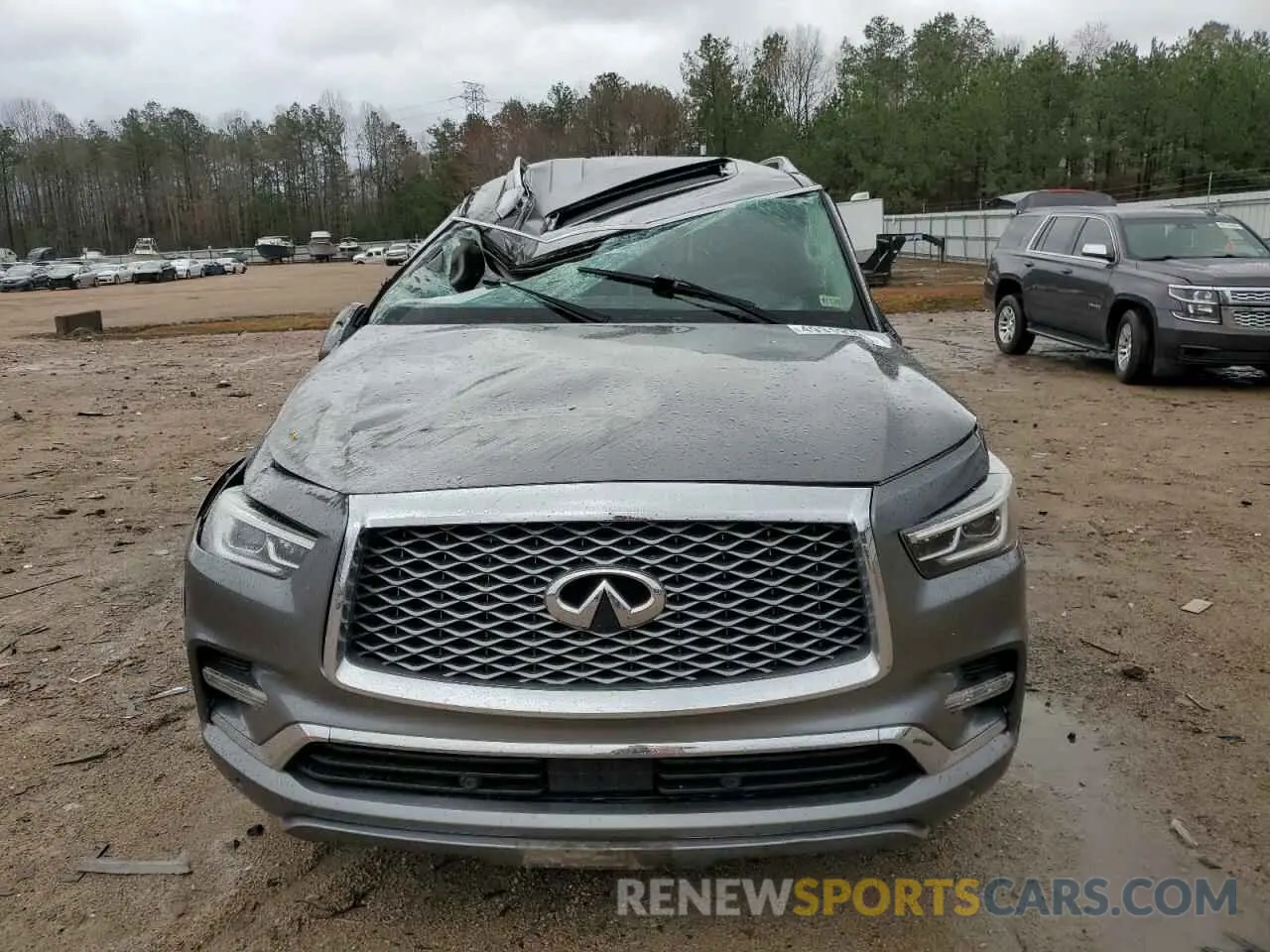 5 Photograph of a damaged car JN8AZ2NE9K9231878 INFINITI QX80 2019