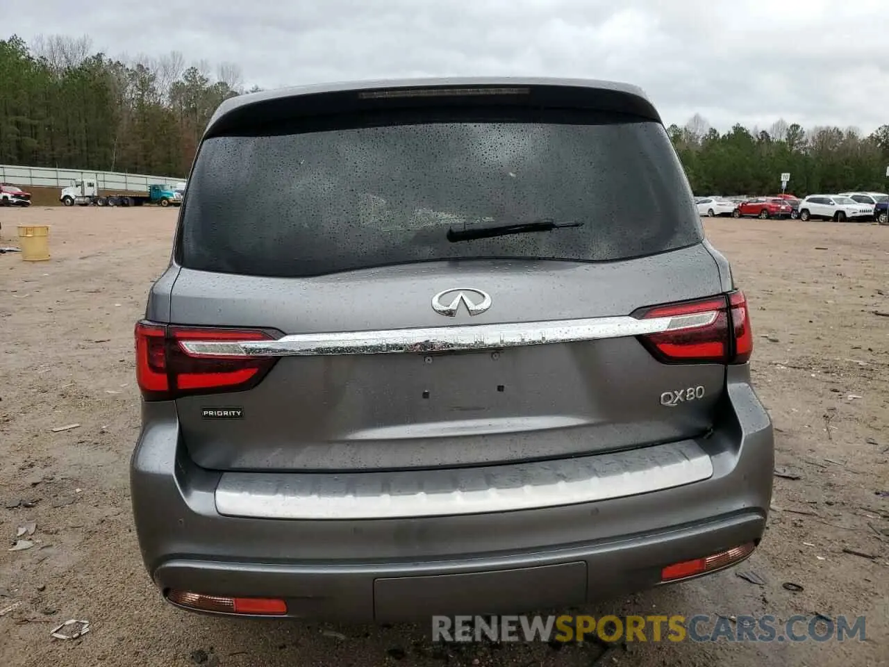 6 Photograph of a damaged car JN8AZ2NE9K9231878 INFINITI QX80 2019