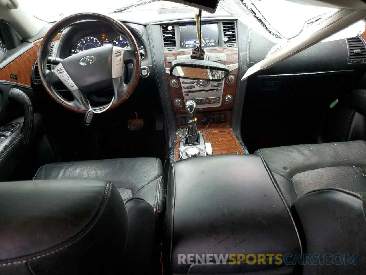 8 Photograph of a damaged car JN8AZ2NE9K9231878 INFINITI QX80 2019