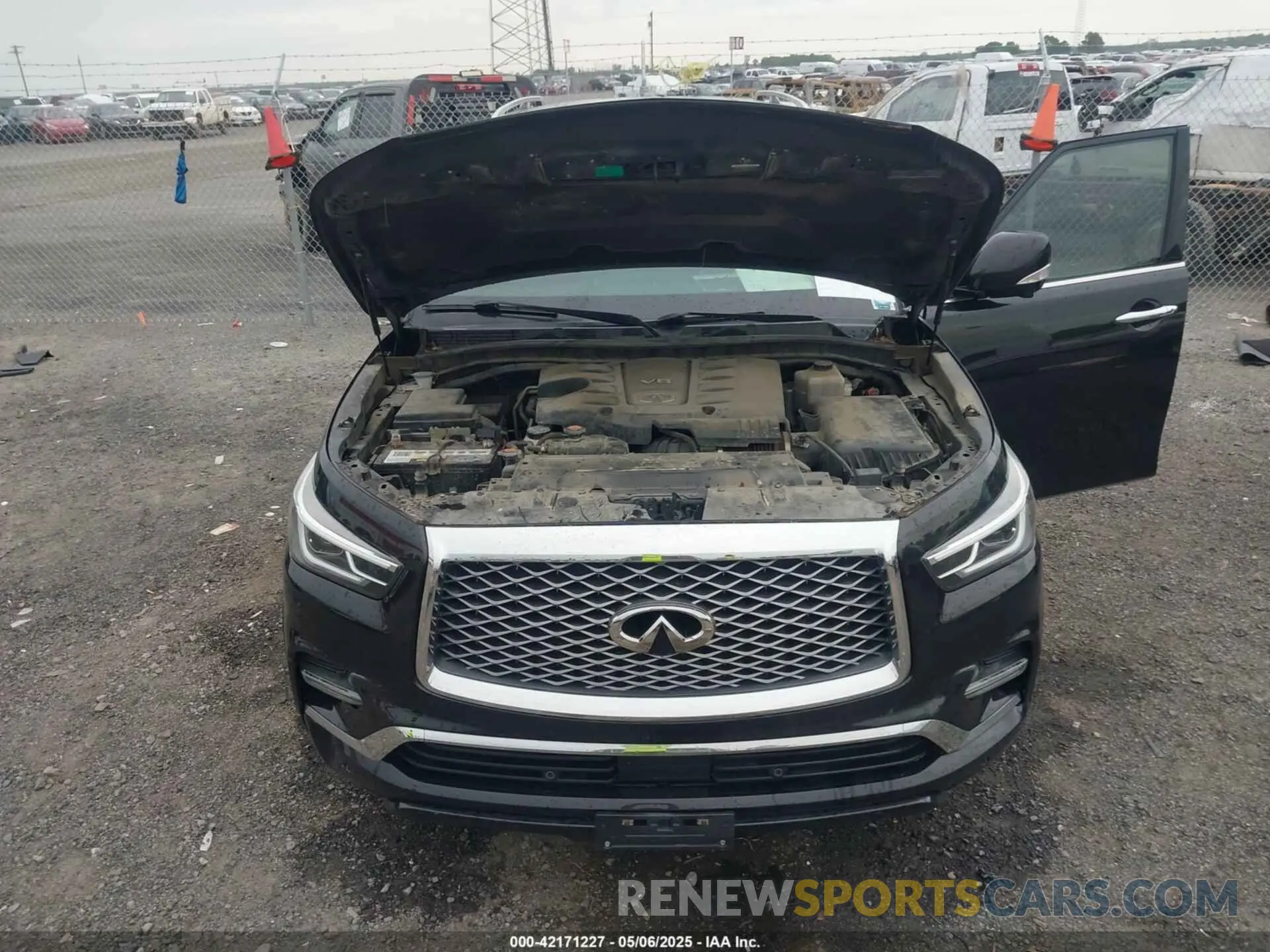10 Photograph of a damaged car JN8AZ2NE9K9232450 INFINITI QX80 2019