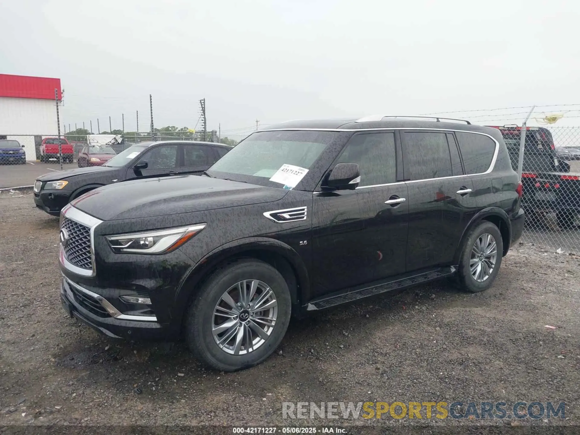 6 Photograph of a damaged car JN8AZ2NE9K9232450 INFINITI QX80 2019