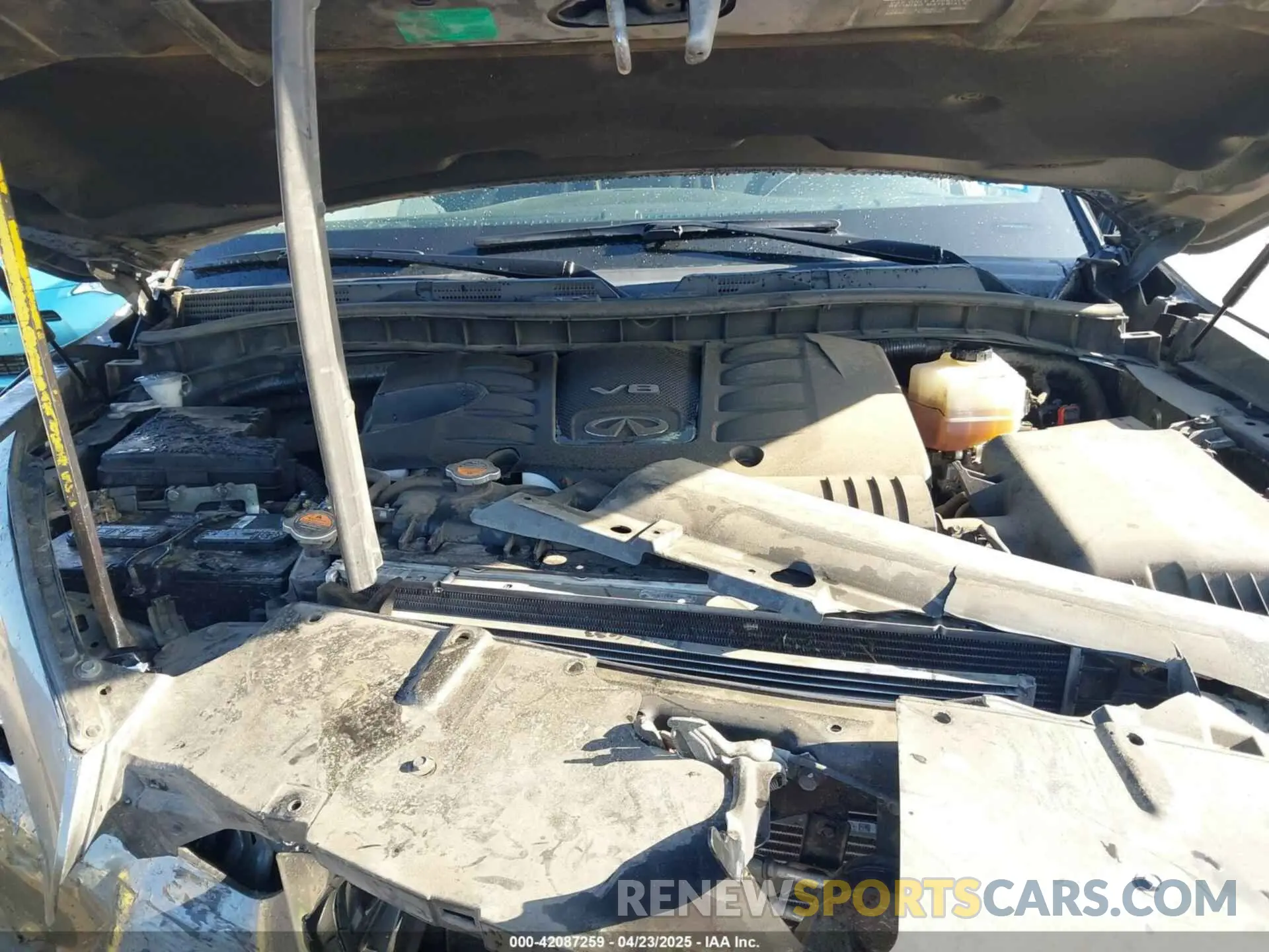 10 Photograph of a damaged car JN8AZ2NE9K9236577 INFINITI QX80 2019
