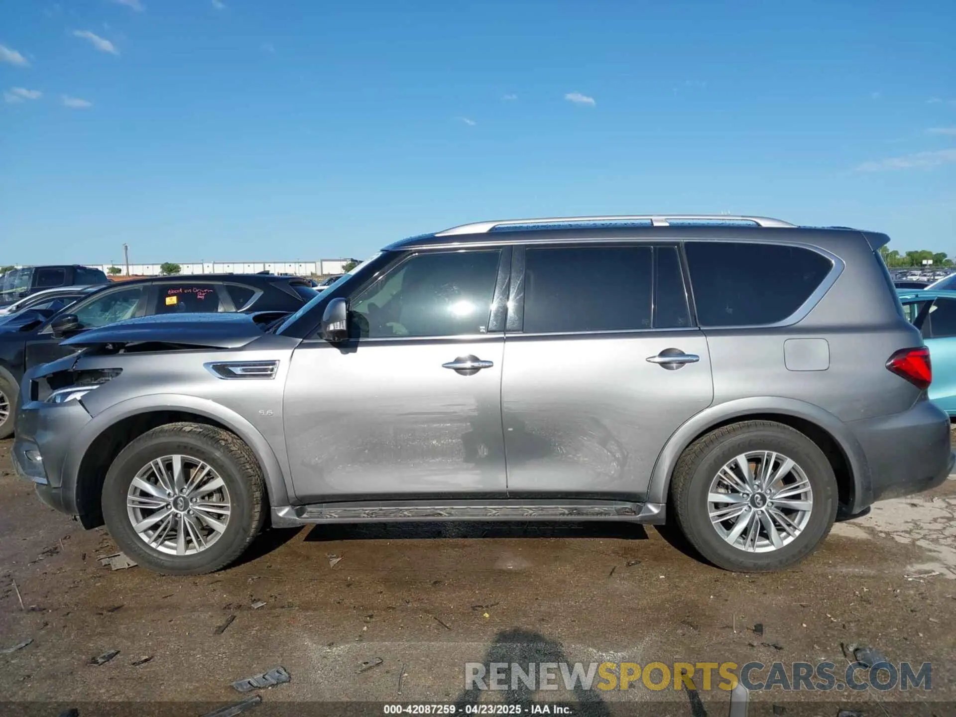 14 Photograph of a damaged car JN8AZ2NE9K9236577 INFINITI QX80 2019