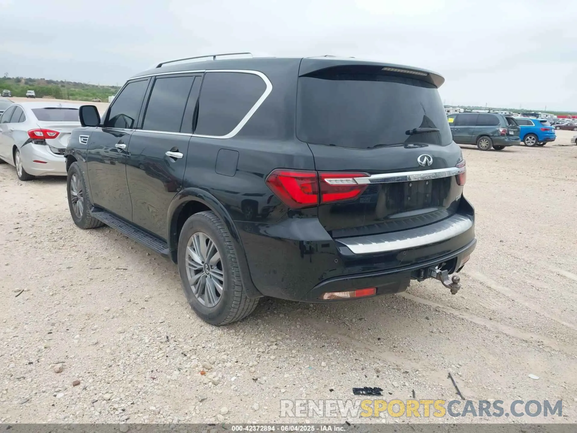 3 Photograph of a damaged car JN8AZ2NEXK9232070 INFINITI QX80 2019