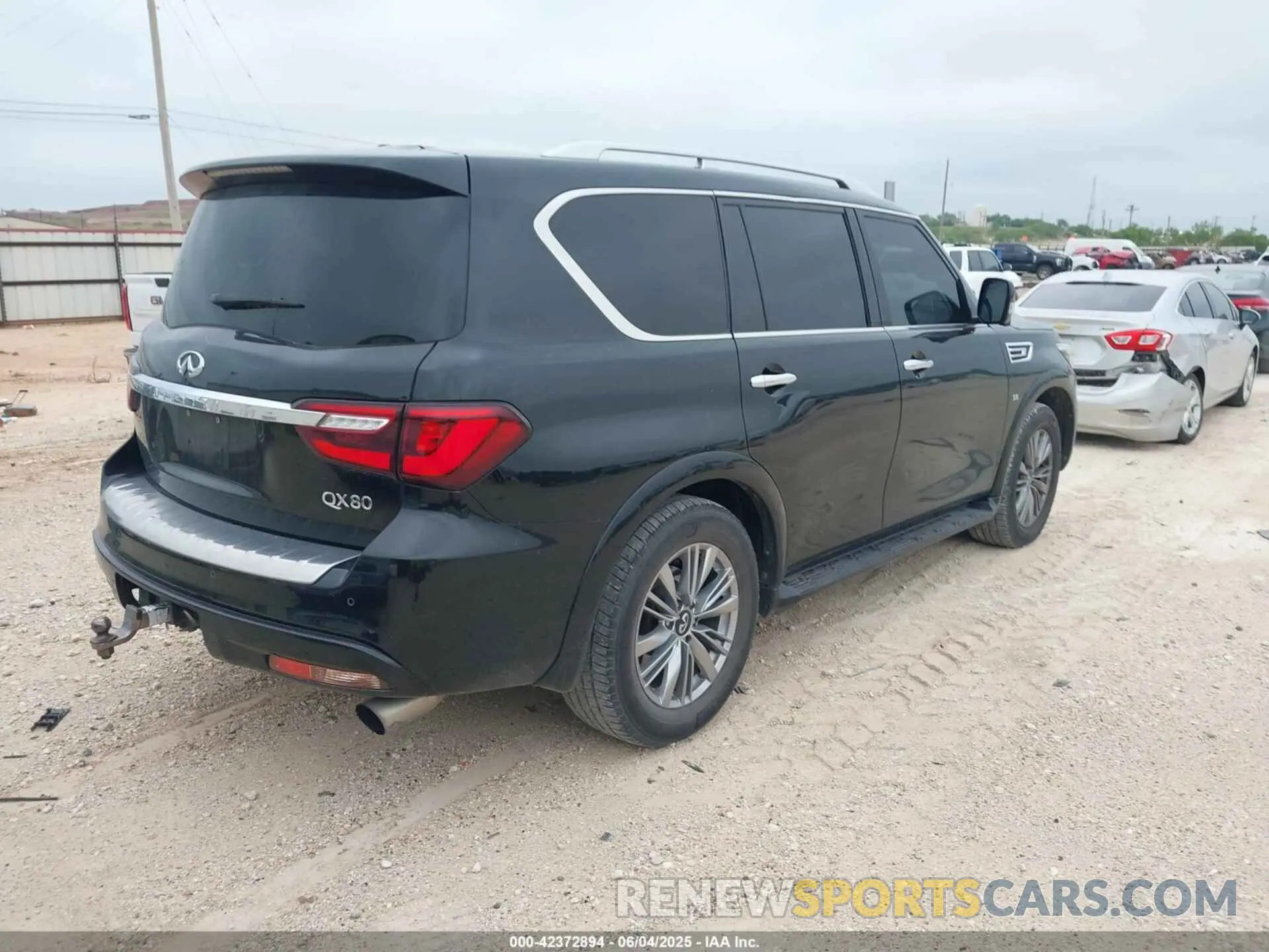 4 Photograph of a damaged car JN8AZ2NEXK9232070 INFINITI QX80 2019