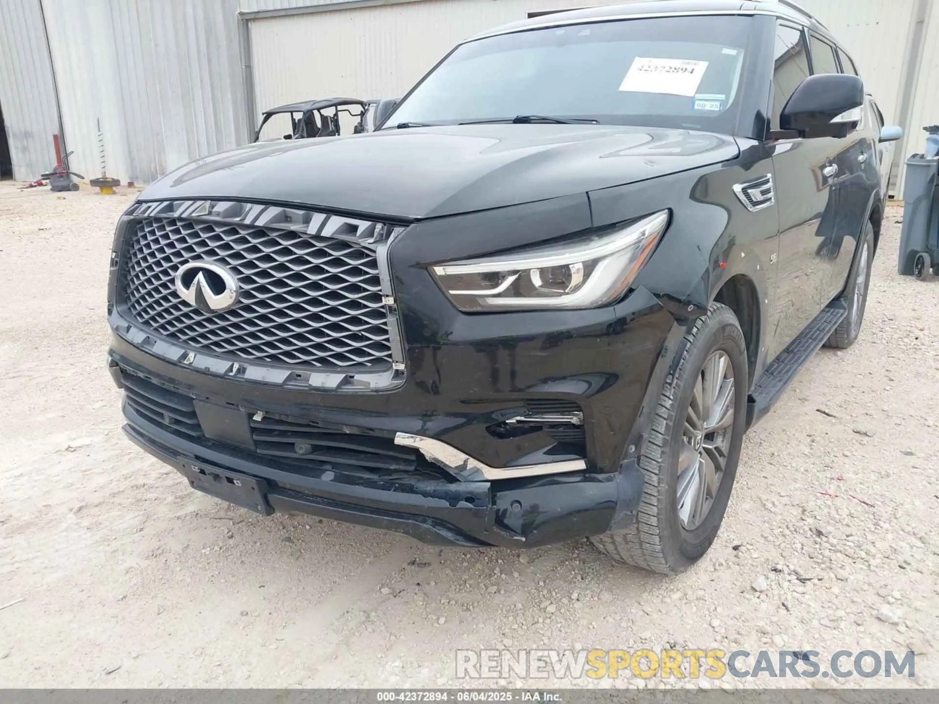 6 Photograph of a damaged car JN8AZ2NEXK9232070 INFINITI QX80 2019
