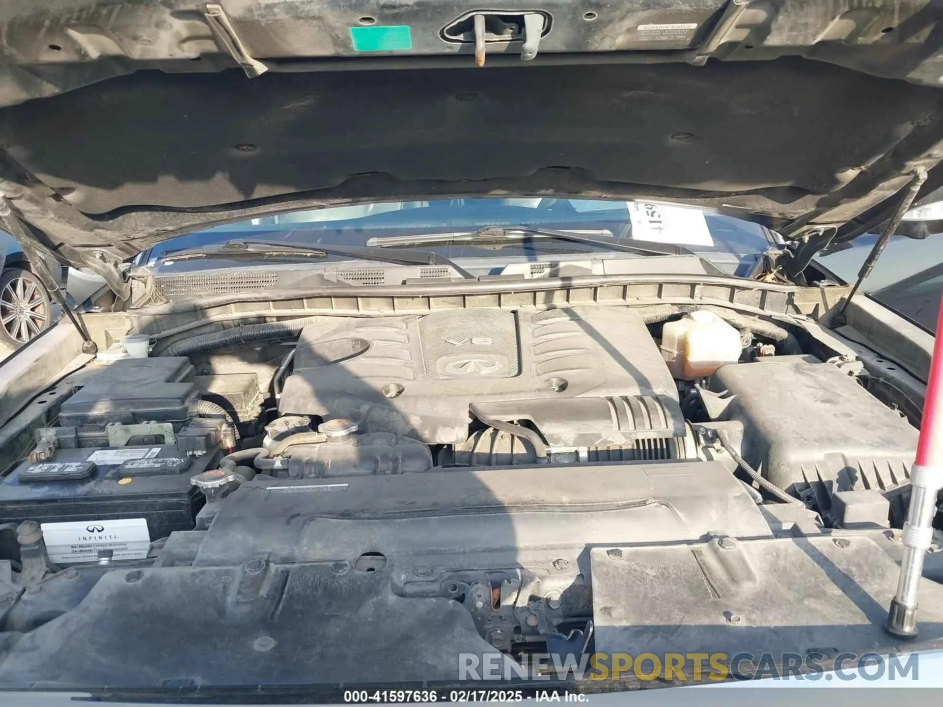 10 Photograph of a damaged car JN8AZ2NEXK9233090 INFINITI QX80 2019