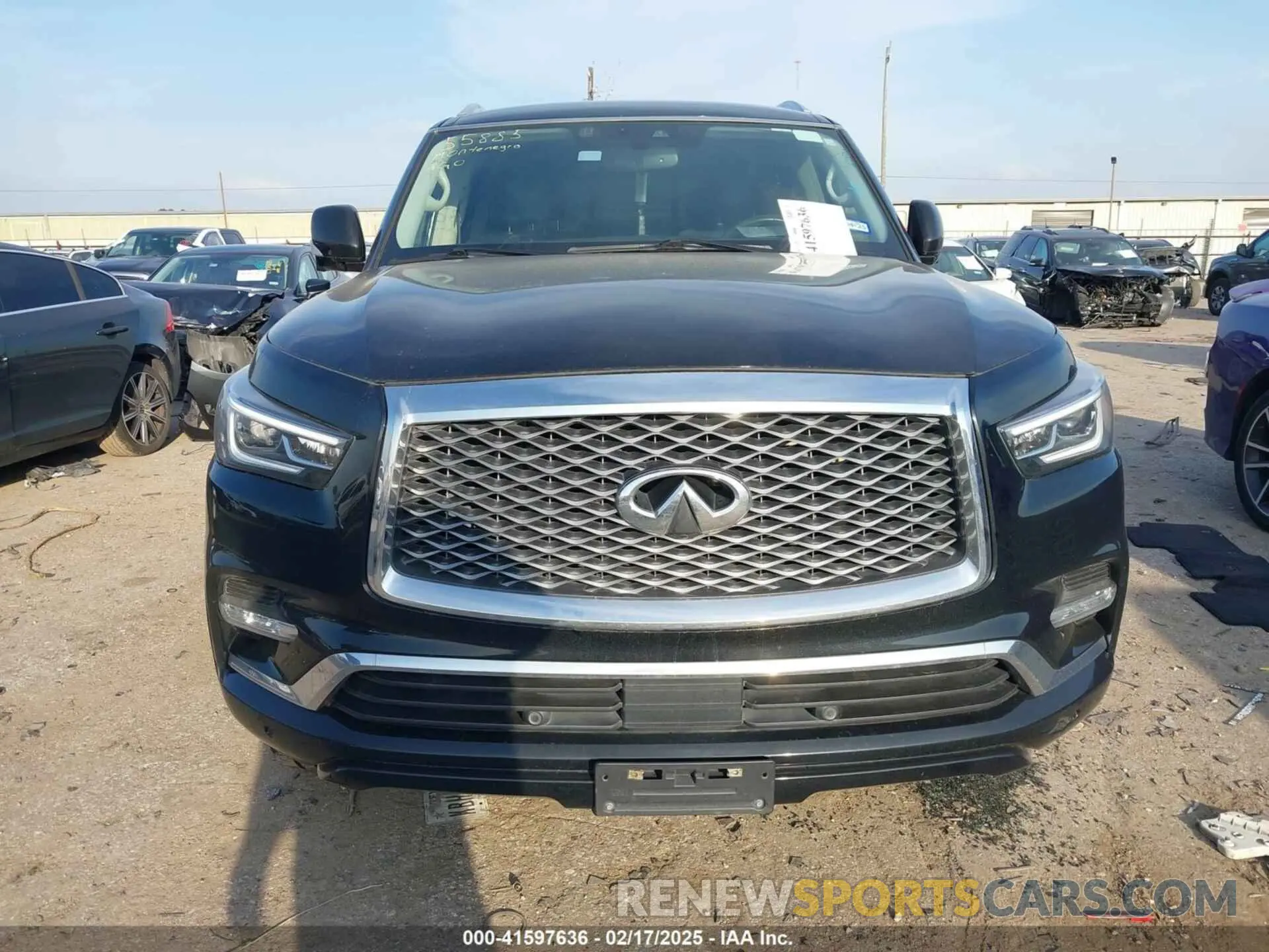 12 Photograph of a damaged car JN8AZ2NEXK9233090 INFINITI QX80 2019