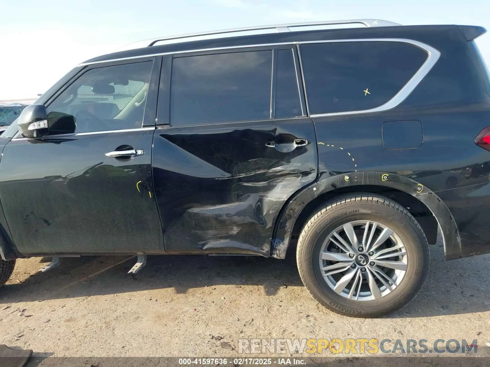 14 Photograph of a damaged car JN8AZ2NEXK9233090 INFINITI QX80 2019