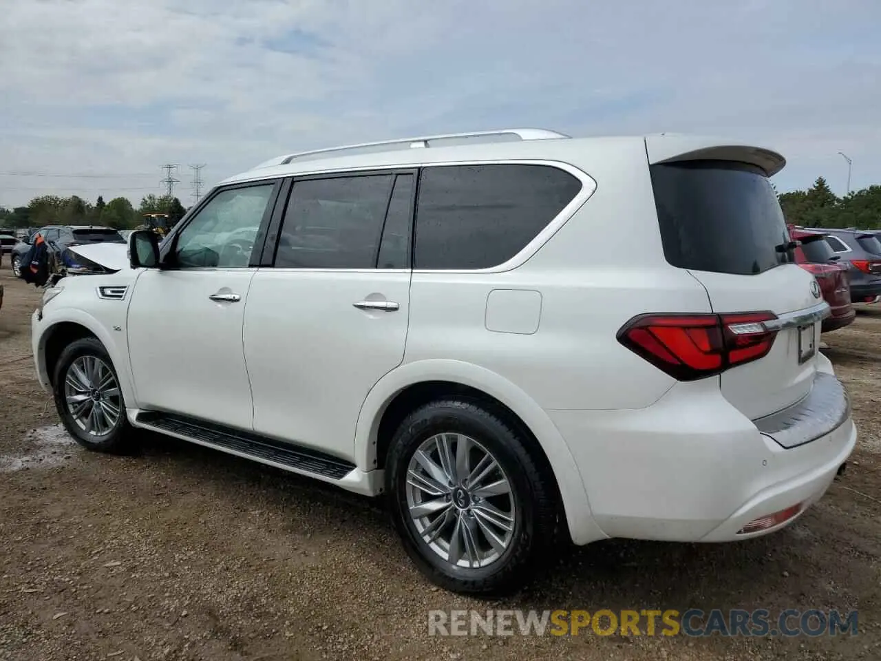 2 Photograph of a damaged car JN8AZ2NEXK9235292 INFINITI QX80 2019