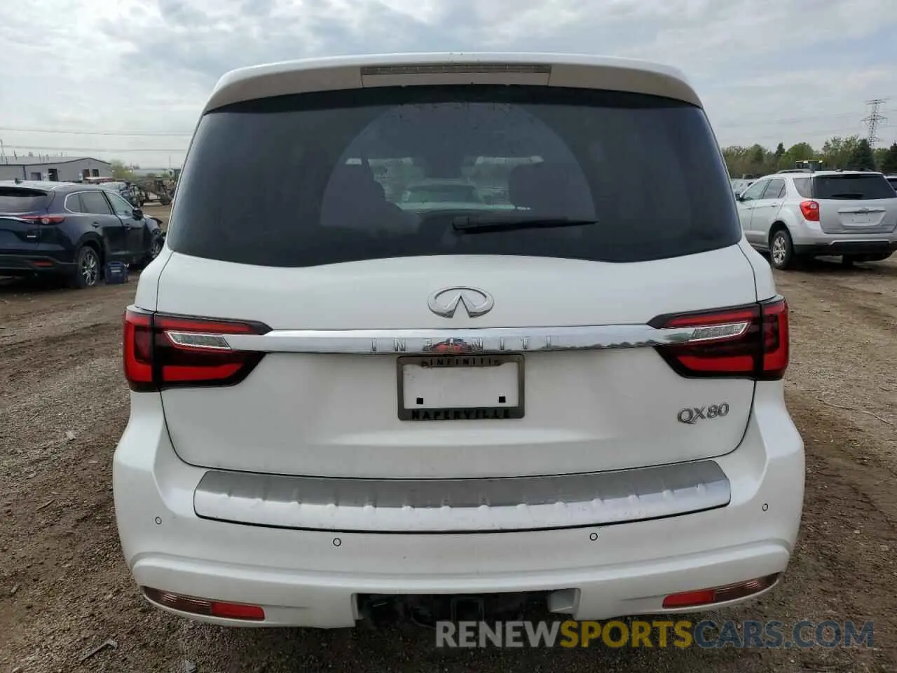 6 Photograph of a damaged car JN8AZ2NEXK9235292 INFINITI QX80 2019