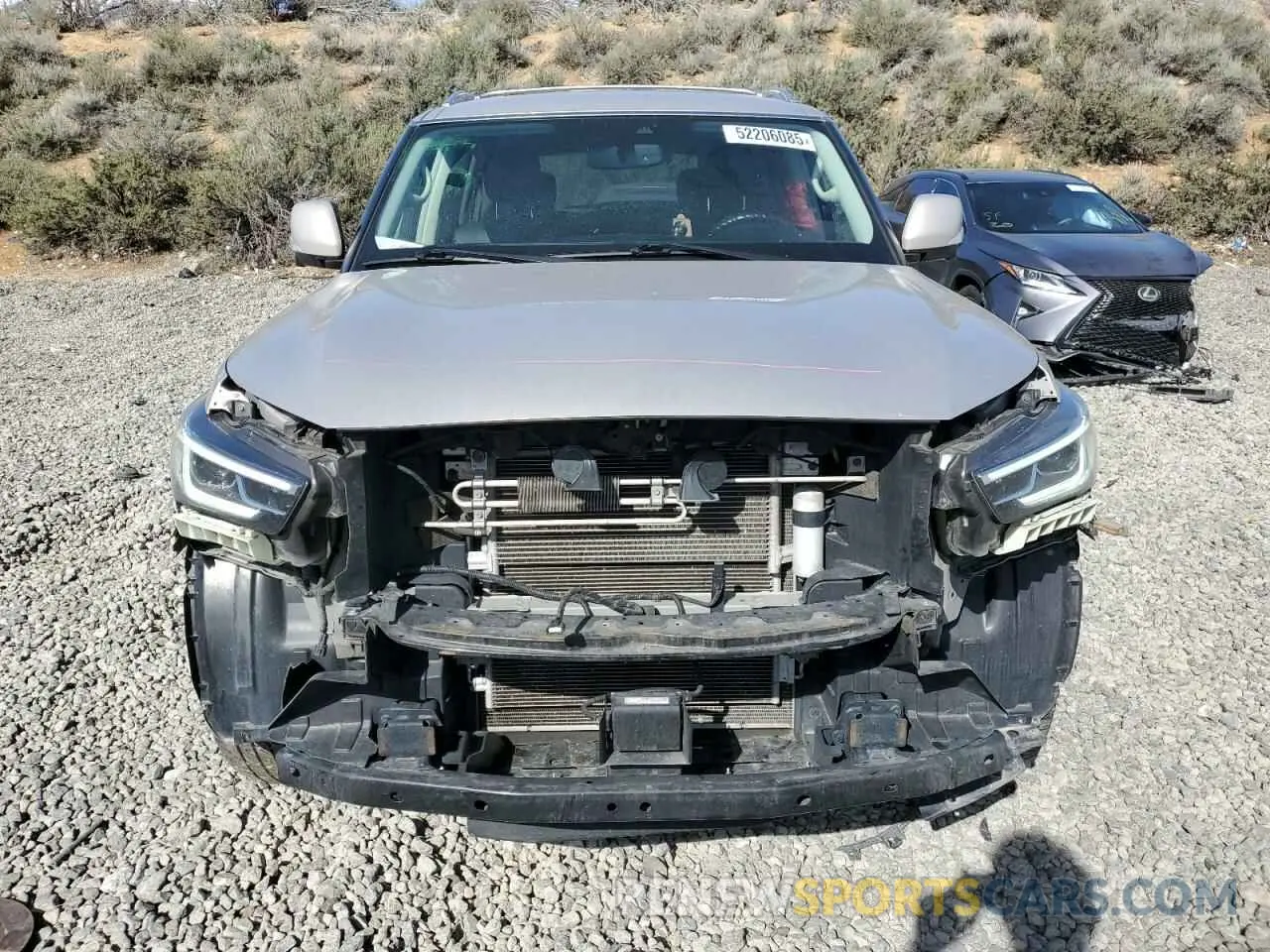 5 Photograph of a damaged car JN8AZ2NEXK9238080 INFINITI QX80 2019