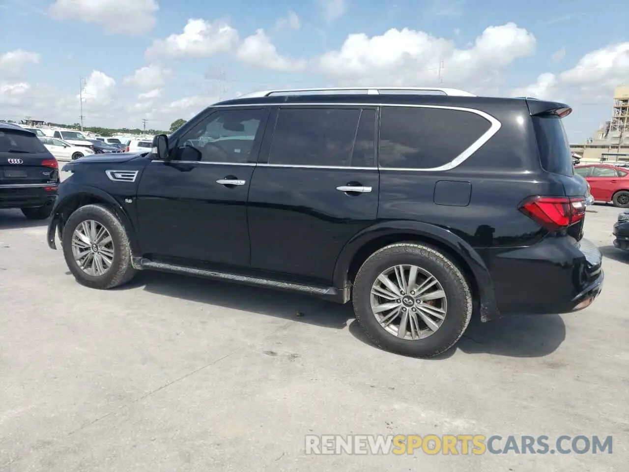 2 Photograph of a damaged car JN8AZ2NF0K9682268 INFINITI QX80 2019