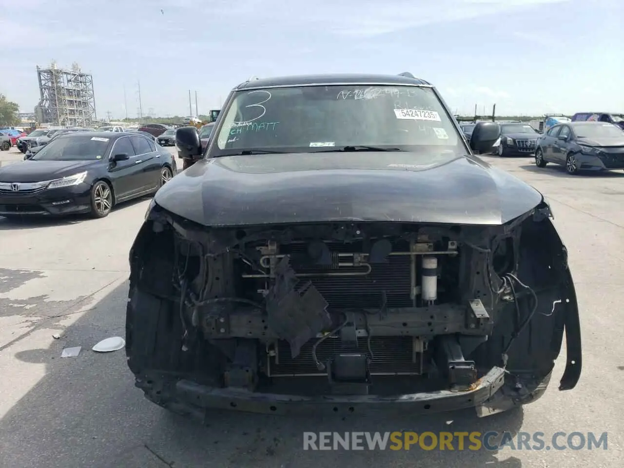 5 Photograph of a damaged car JN8AZ2NF0K9682268 INFINITI QX80 2019