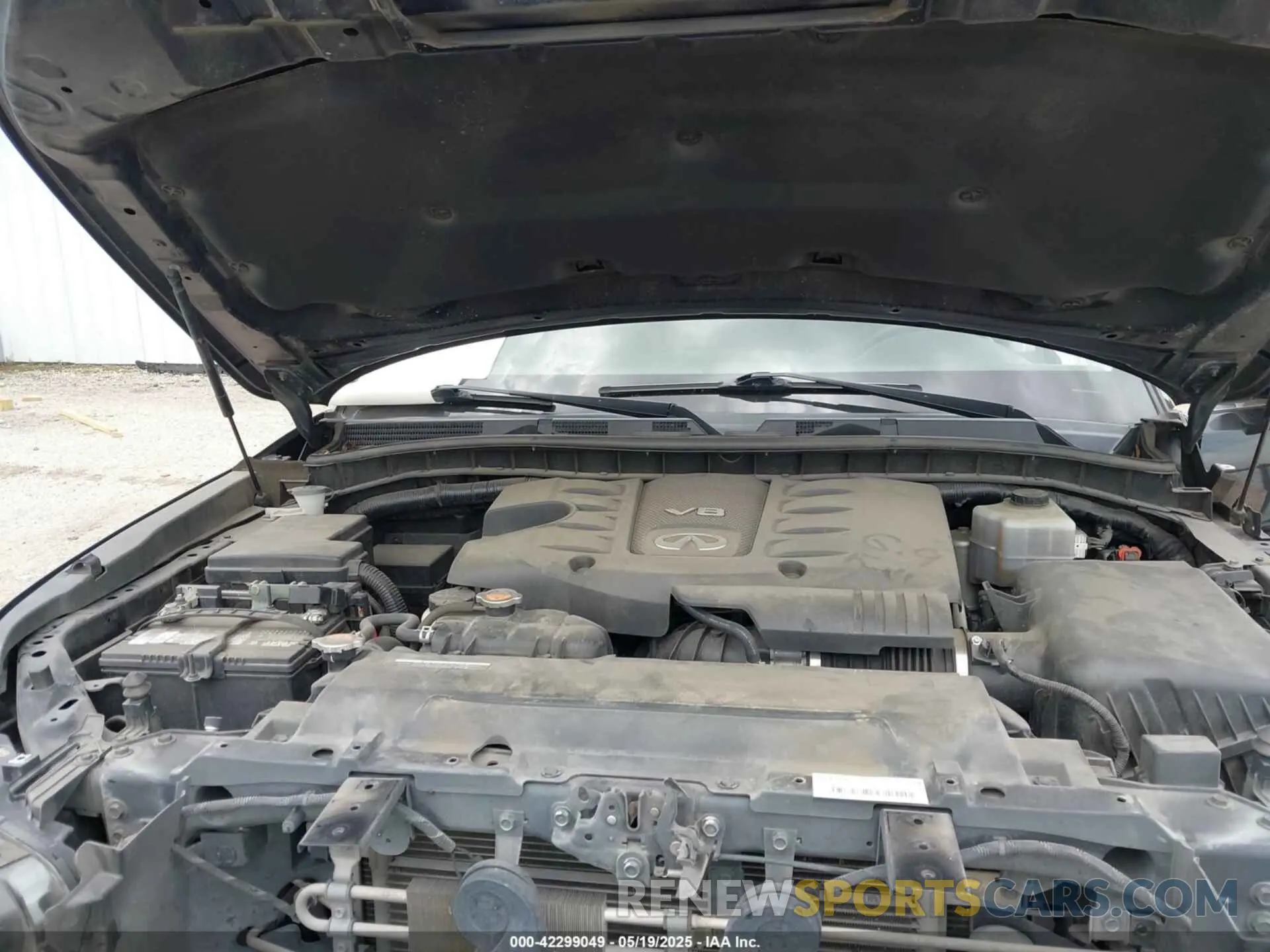 10 Photograph of a damaged car JN8AZ2NF0K9683582 INFINITI QX80 2019