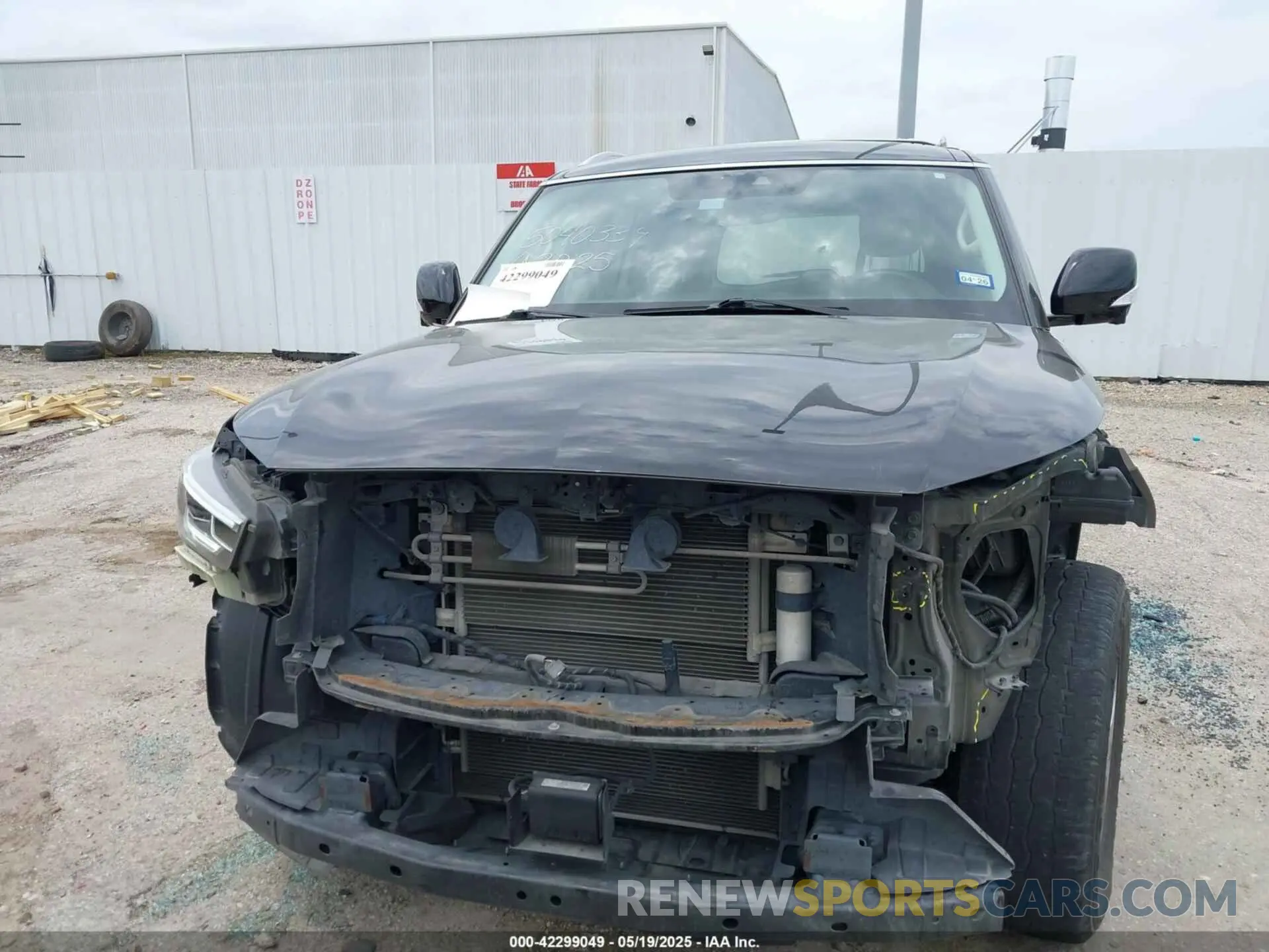 13 Photograph of a damaged car JN8AZ2NF0K9683582 INFINITI QX80 2019