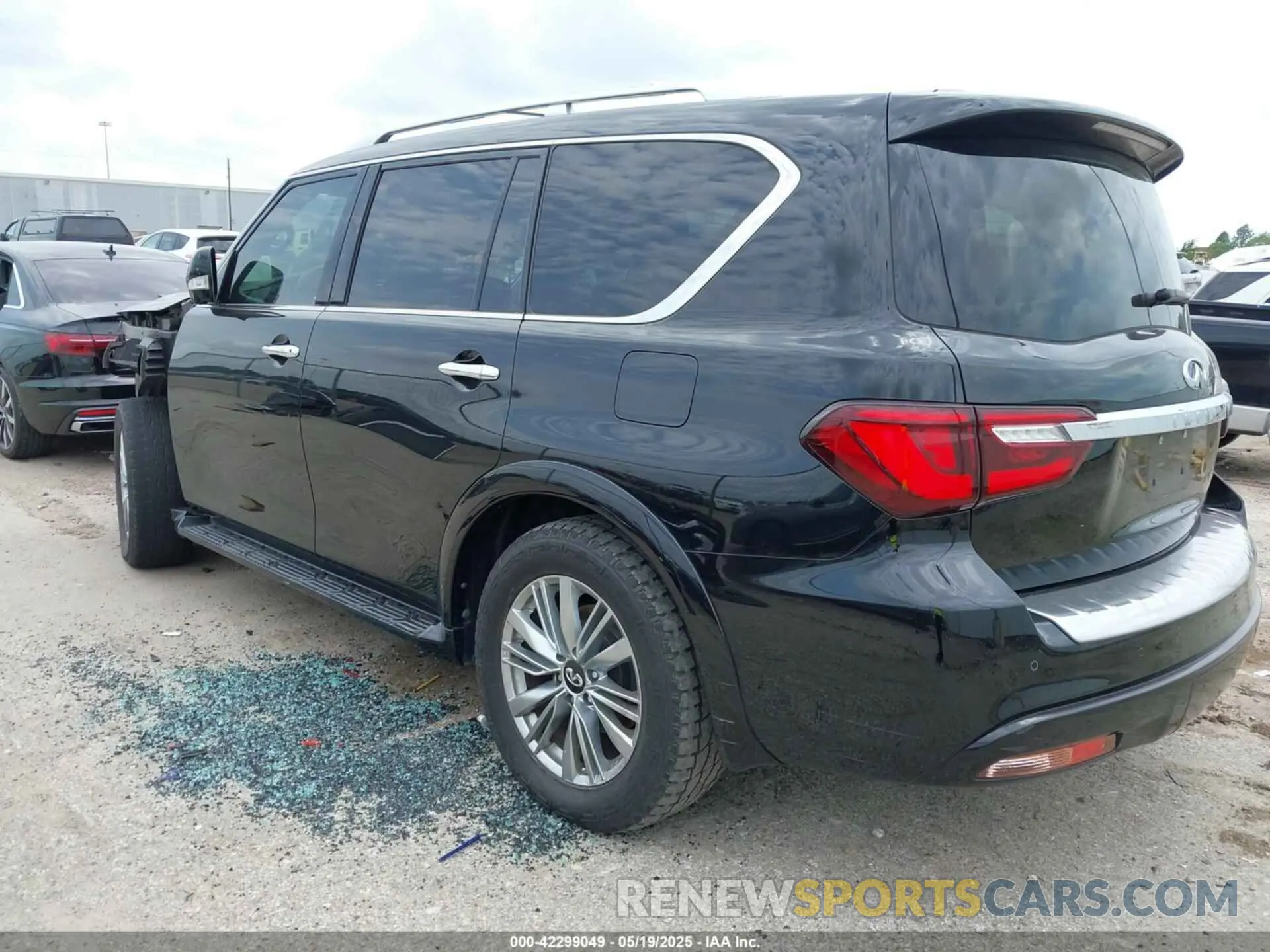 3 Photograph of a damaged car JN8AZ2NF0K9683582 INFINITI QX80 2019