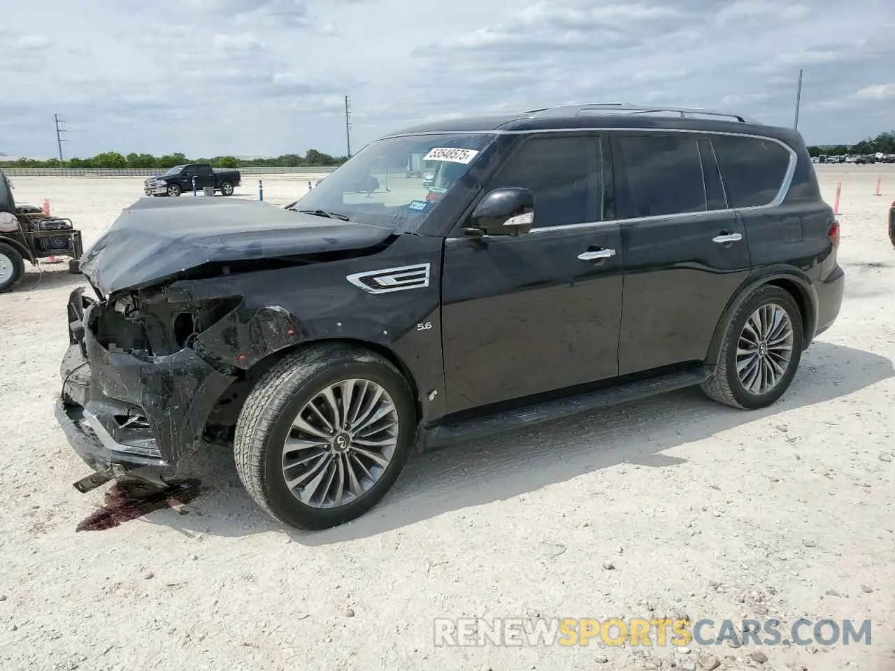 1 Photograph of a damaged car JN8AZ2NF0K9685915 INFINITI QX80 2019