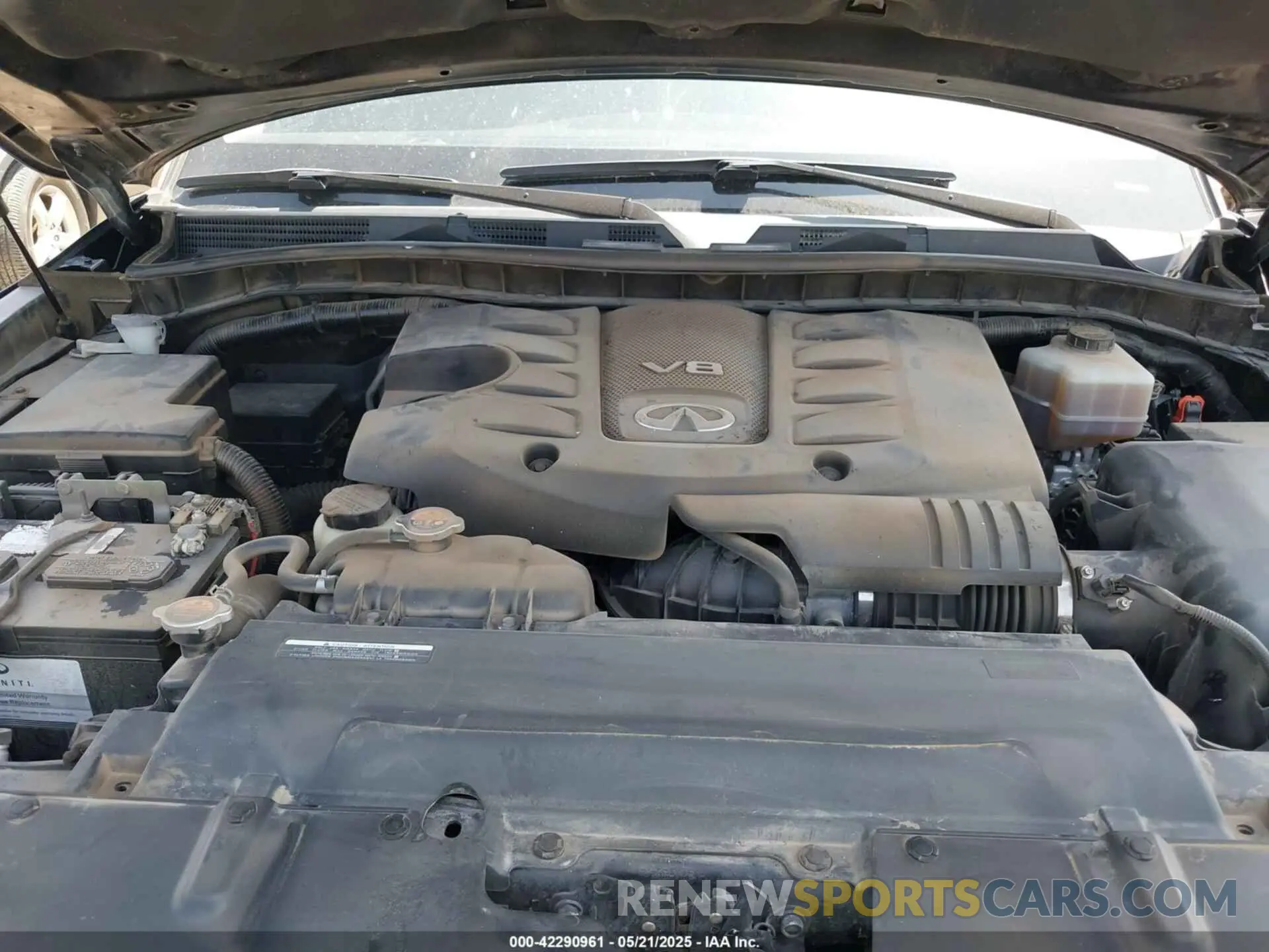 10 Photograph of a damaged car JN8AZ2NF0K9686692 INFINITI QX80 2019